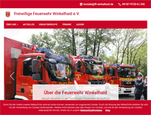 Tablet Screenshot of ff-winkelhaid.de